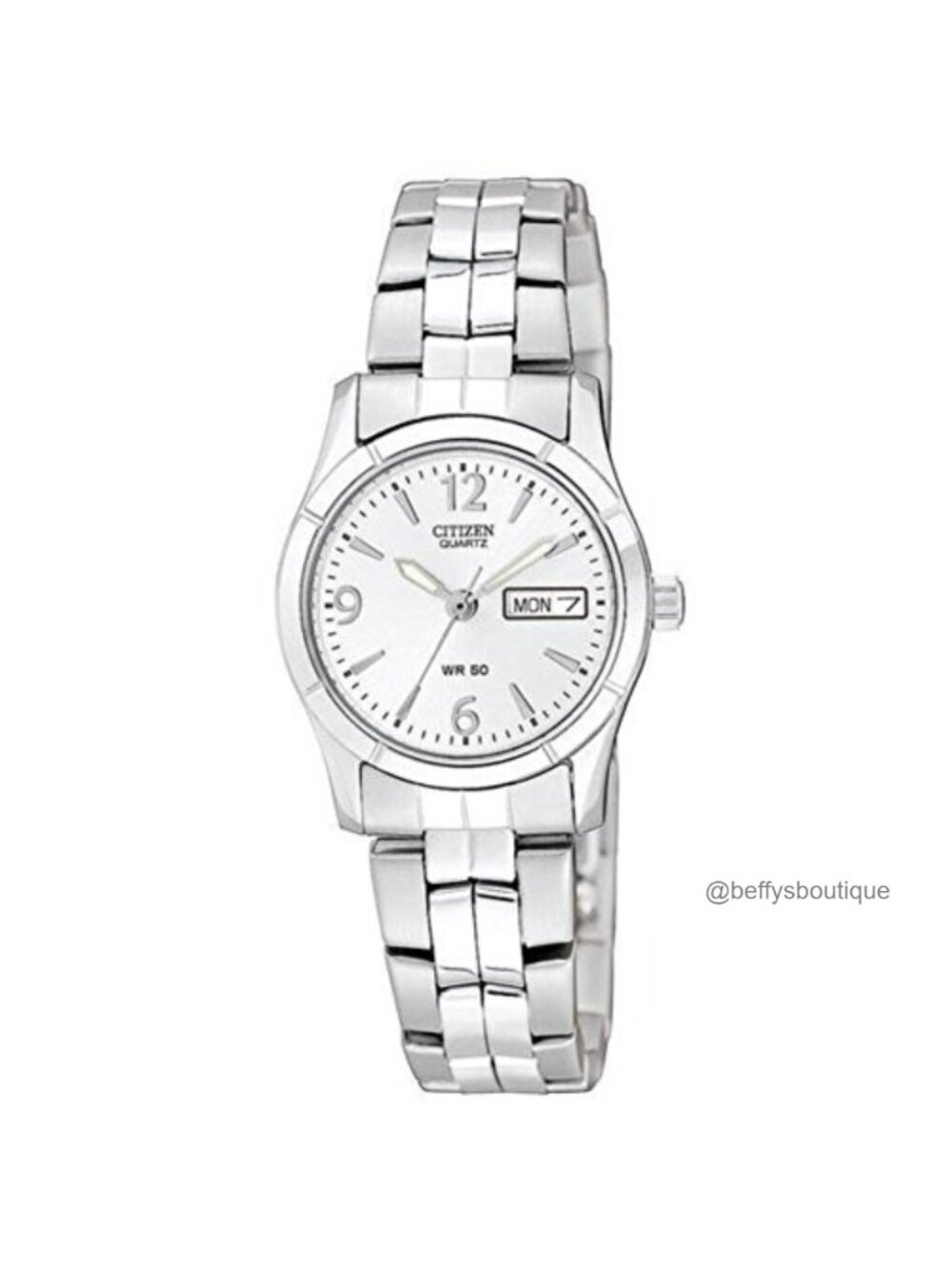 Ladies Quartz Classic Dress Watch Stainless Steel Bracelet 25mm
